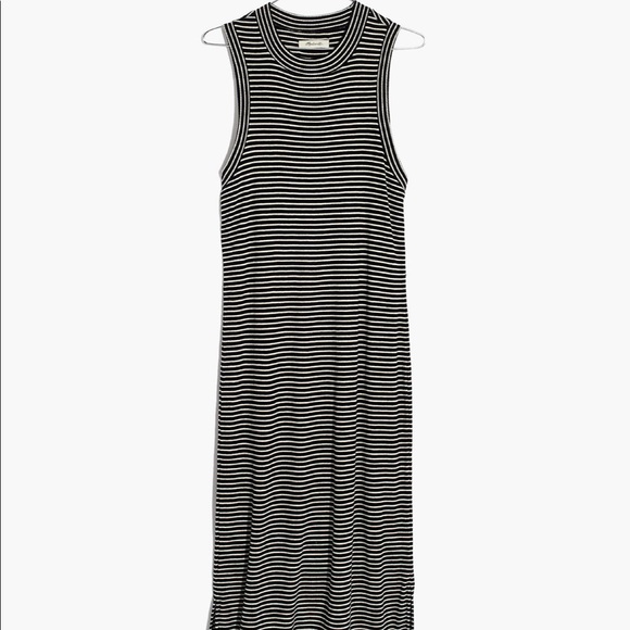 NWT Madewell Ribbed Mockneck Midi Dress SZ XS - Picture 3 of 7
